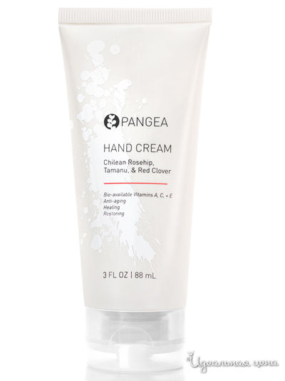 Крем для рук Чилийский  шиповник с Таману и Красным клевером, 88 г, Pangea
