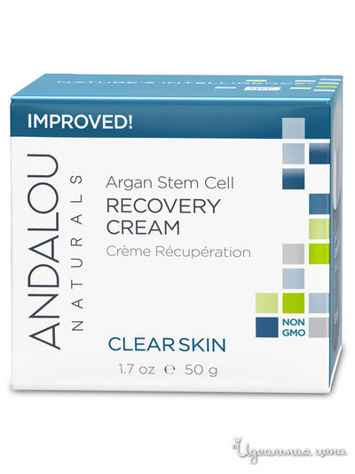 Крем для лица ночной восстанавливающий, 50 мл, Andalou Naturals