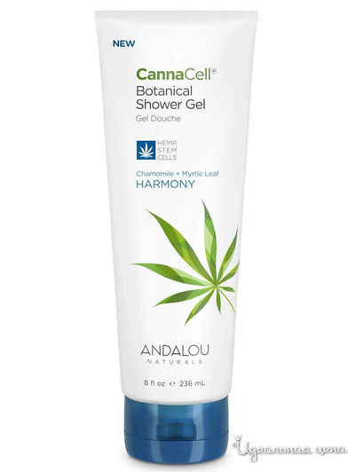 Гель для душа Гармония, 236 мл, Andalou Naturals
