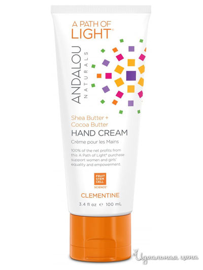 Крем для рук Клементин, 100 мл, Andalou Naturals