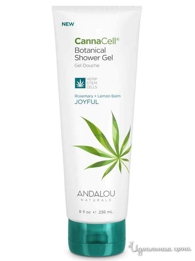 Гель для душа Радость, 236 мл, Andalou Naturals