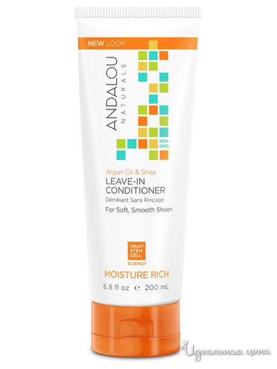 Кондиционер для волос несмываемый, 200 мл, Andalou Naturals