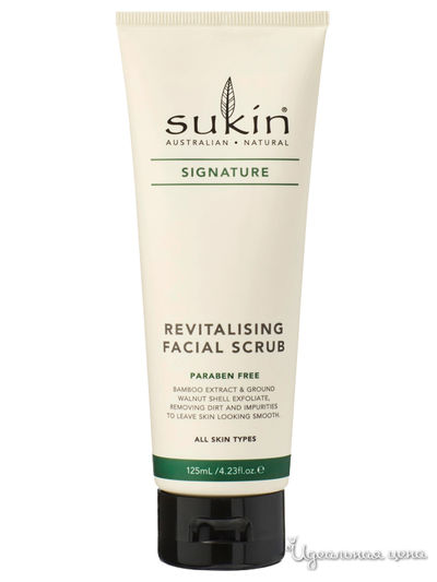 Скраб для лица восстанавливающий, 125 мл, Sukin