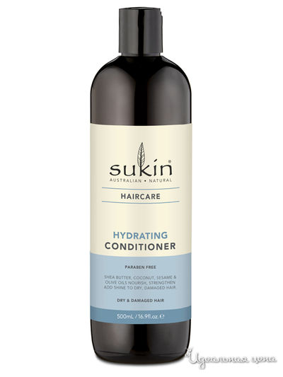 Кондиционер для сухих и повреждённых волос, 500 мл, Sukin