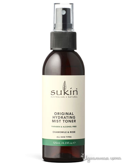 Тоник для лица увлажняющий, 125 мл, Sukin