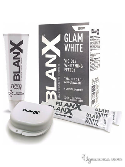 Набор для отбеливания зубов (гель, капы) BlanX Glam White Kit, Blanx