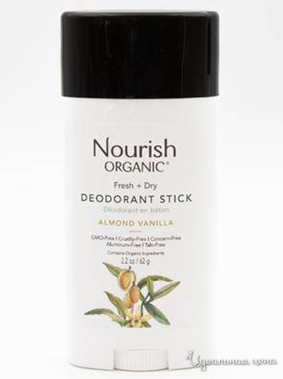 Дезодорант, Миндаль-Ваниль, 62 г, Nourish organic