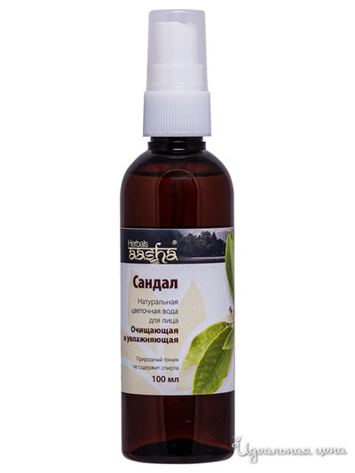 Цветочная вода для лица Сандал, 100 мл, Aasha Herbals