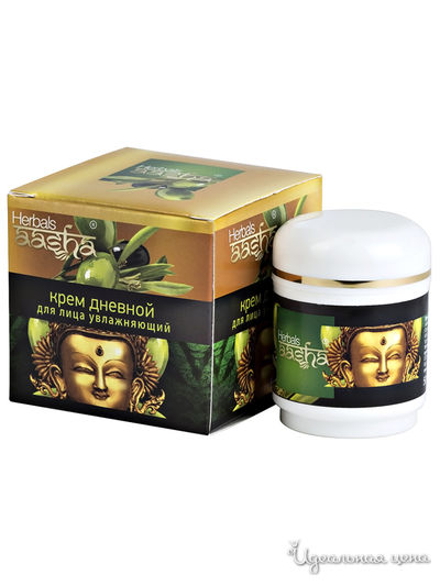 Крем для лица дневной увлажняющий, 50 г, Aasha Herbals
