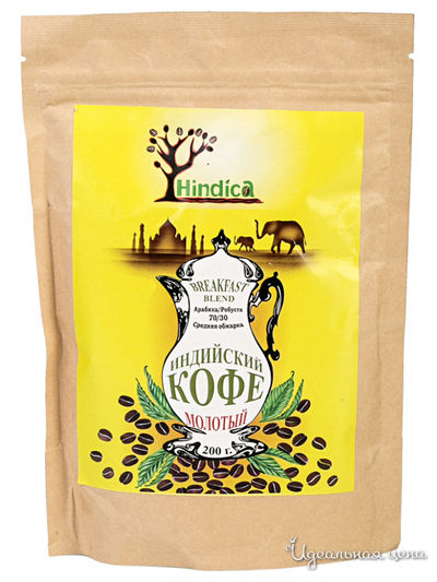 Кофе молотый, 200 г, BREAKFAST BLEND