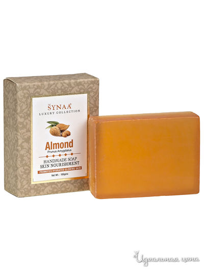 Мыло Миндаль, 100 г, Synaa