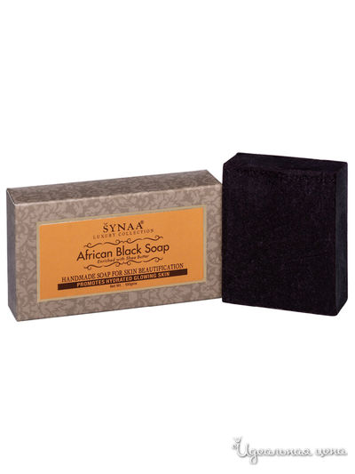 Мыло Африканское чёрное, 100 г, Synaa