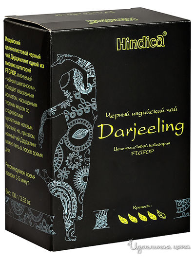 Чай черный категории FTGFOP, весенний сбор, плантация Mission Hill, 100 г, Darjeeling