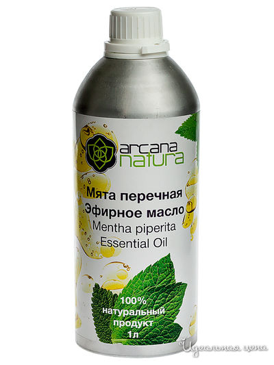 Масло эфирное перечной мяты, 1 л, Arcana Natura
