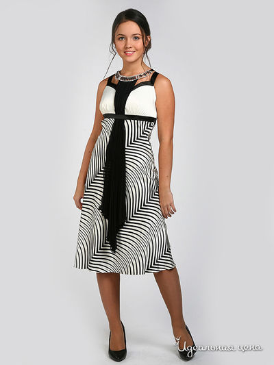 Платье Sabotage, цвет цвет черный / белый