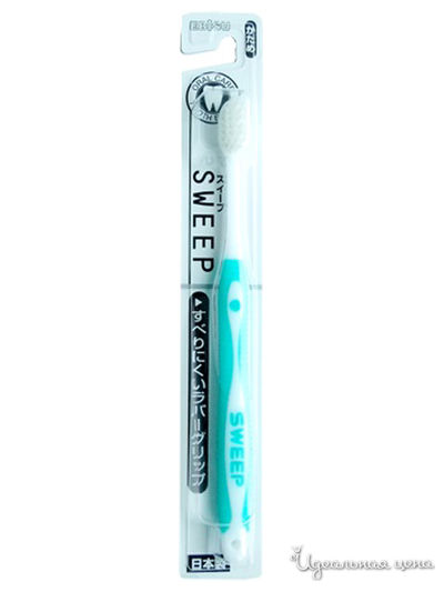 Зубная щетка для улучшенного очищения поверхности зубов от зубного налета, жёсткая, EBISU