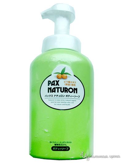 Шампунь для тела и волос натуральный увлажняющий с витамином Е, 880 мл, Pax Naturon