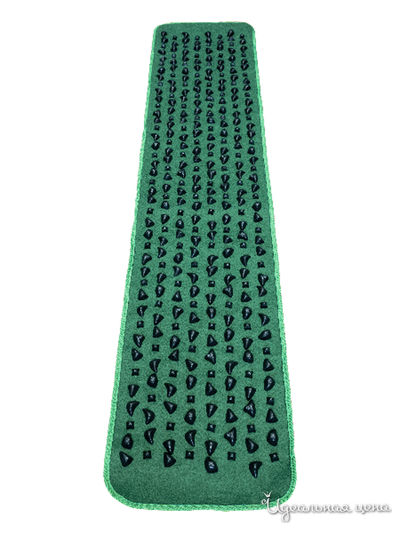 Коврик массажный «Пляж» Ruges, цвет зеленый