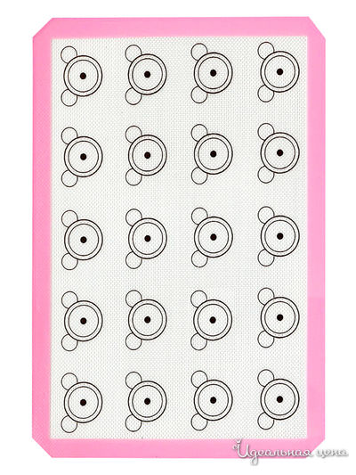 Лист для выпечки Ruges, цвет розовый