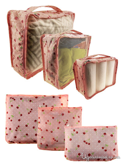 Набор чехлов в чемодан “БОМБЕЙ”, 6 шт Ruges, цвет мультиколор