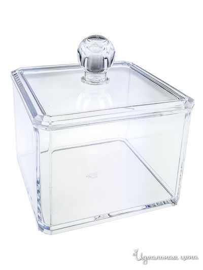 Бокс для ватных палочек "Тутти" Ruges, цвет прозрачный