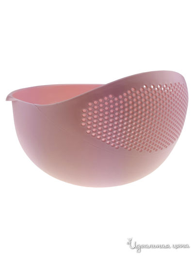 Миска-дуршлаг 2 в 1 «Фриш» Ruges, цвет розовый