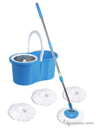 Швабра-вертушка "Верта" Ruges, цвет синий