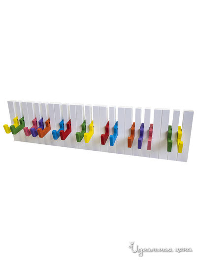 Вешалка для одежды "Пиано" Ruges, цвет Мультиколор