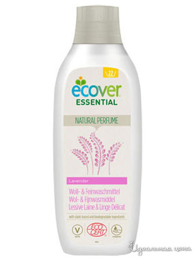 Жидкость для стирки шерсти и шелка Essential, 1 л, Ecover