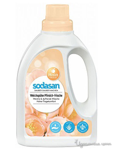 Смягчитель для стирки белья с ароматом яблока и миндаля, 750 мл, Ecover