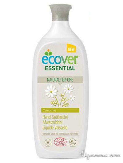 Жидкость для мытья посуды с ромашкой Essential, 1 л, Ecover