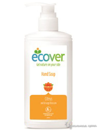 Жидкое мыло для мытья рук цитрус, 250 мл, Ecover