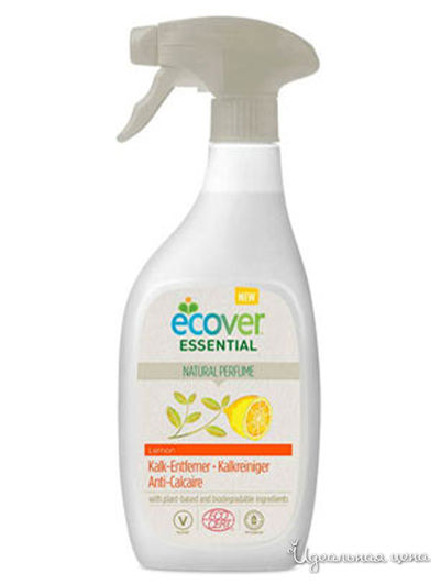 Спрей для удаления известковых отложений Essential, 500 мл, Ecover
