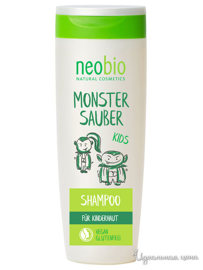 Шампунь детский c Био-Алоэ и Био-Календулой, 250 мл, Neobio