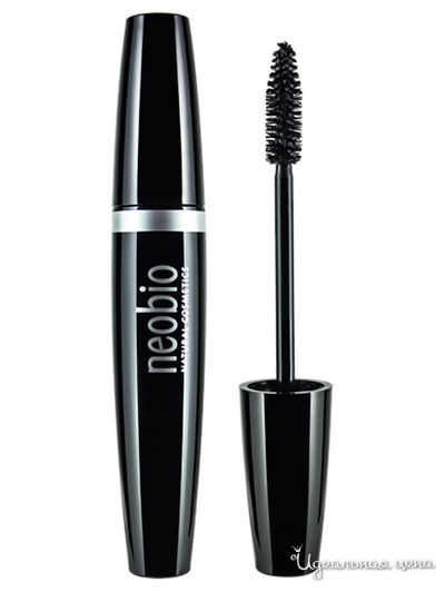 Тушь для ресниц объемная, 01 черная, 10 мл, Neobio