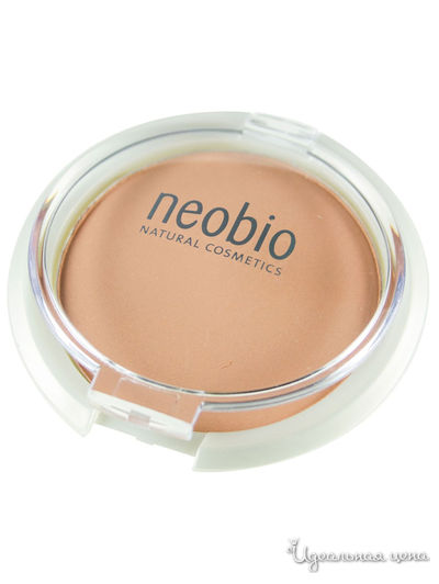 Пудра для лица компактная, 02 бежевая, 10 г, Neobio