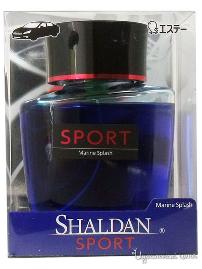 Освежитель воздуха жидкий, для автомобиля, аромат "Морской всплеск"Shaldan SPORT, 100 мл, ST FAMILY
