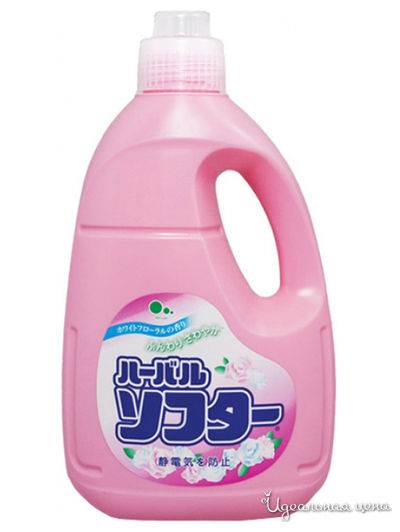 Кондиционер для белья с ароматом белых цветов, 2 л, Mitsuei