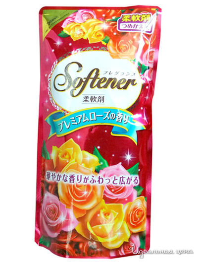 Кондиционер для белья с нежным ароматом роз Sweet Floral, 500 мл, Nihon Detergent