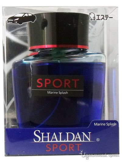 Освежитель воздуха гелевый для автомобиля Морской всплеск, 40 г, ST FAMILY