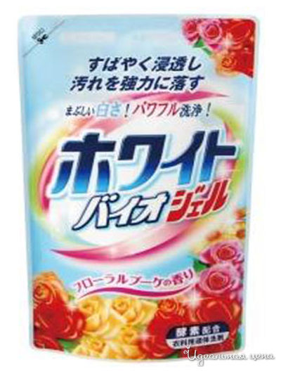 Жидкое средство для стирки белья (с отбеливающим и смягчающим эффектами), 810 г, Nihon Detergent