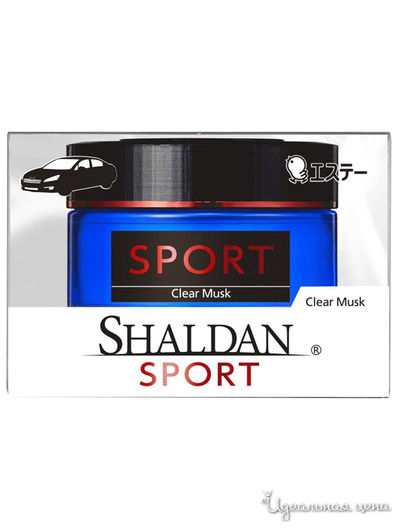 Освежитель воздуха гелевый, для автомобиля, аромат "Искрящийся поток", 40 г, ST FAMILY