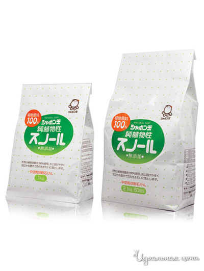 Мыло натуральное порошковое для стирки белья смягчающее, 1 кг, SHABONDAMA