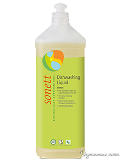 Средство для мытья посуды Лимон, 1 л, SONETT