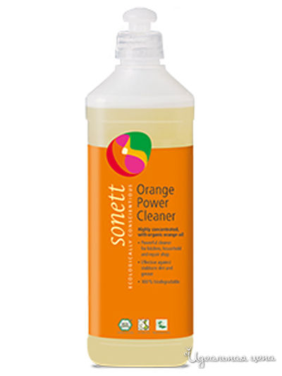 Средство для удаления жирных загрязнений с маслом Апельсиновой корки, 500 мл, SONETT