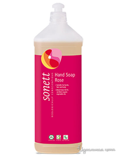 Мыло для рук Роза, 1 л, SONETT