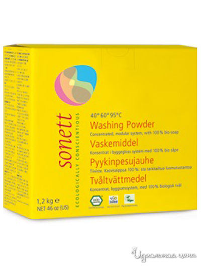 Порошок стиральный, 1,2 кг, SONETT
