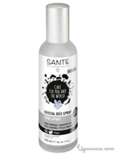 Дезодорант-спрей Кристалл, 100 мл, Sante