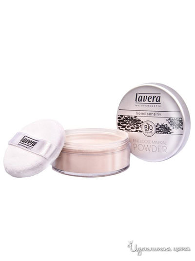 Пудра рассыпчатая минеральная, прозрачный, 8 г, Lavera