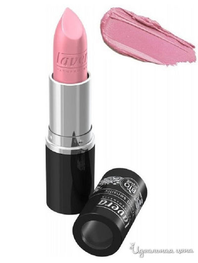 Помада для губ интенсивный цвет, тон 19 Морозный розовый, 4,5 г, Lavera